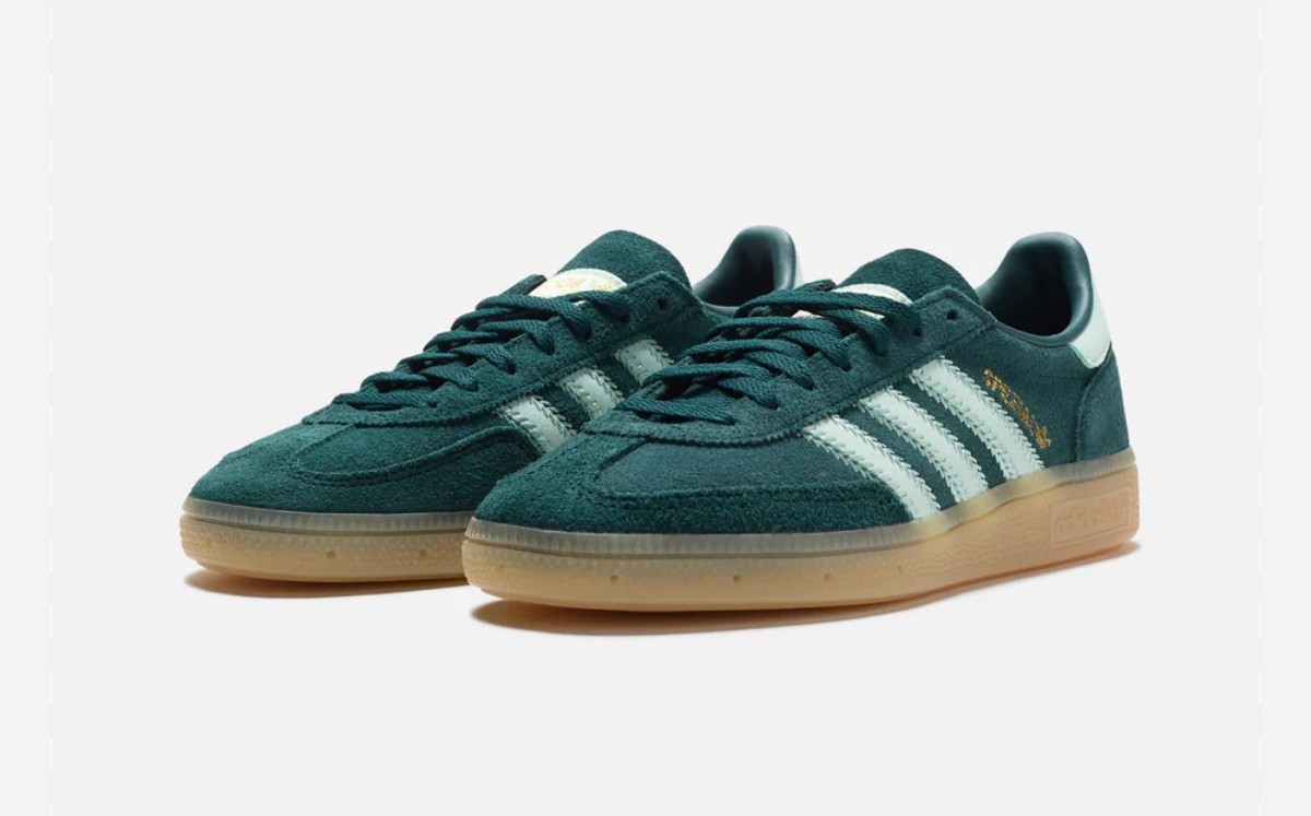 ADIDAS ORIGINALS HANDBALL SPEZIAL SNEAKERS WOMENS SZ 6.5 GREEN