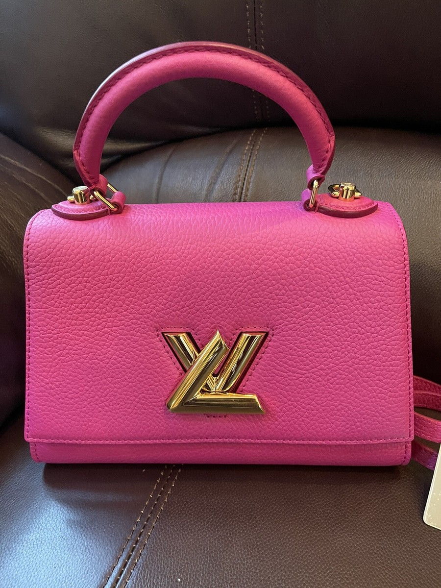 RARE Louis Vuitton Twist One Handle PM Authentic - Orchid Pink