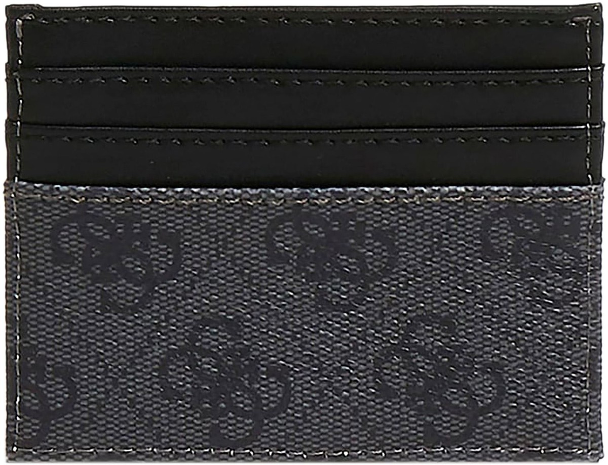 Guess Vezzola Mens Smart Credit Card Holder In Black Multi | eBay
