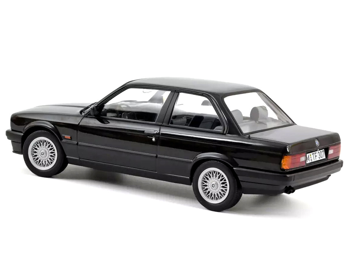 Norev 1988 BMW 325i Diamond Black 1/18 Diecast Model Car 183203 | eBay