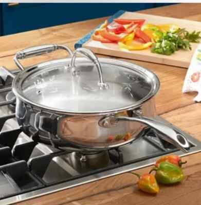 Princess House Heritage Tri-Ply Stainless Steel 10