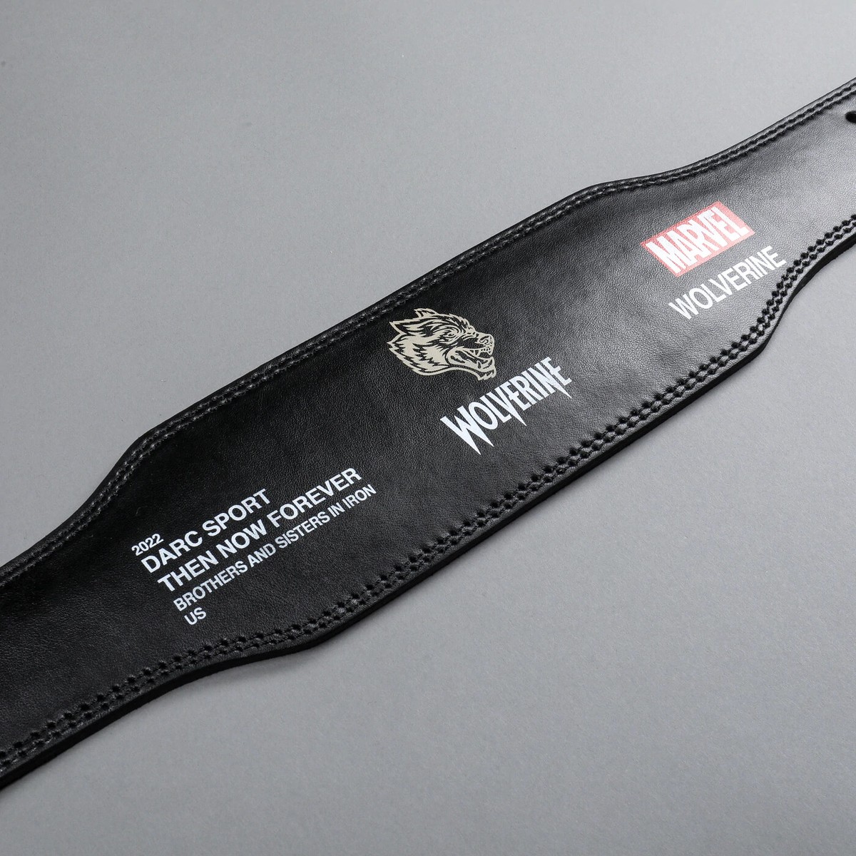 Darc Sport x Marvel Wolverine Black Weightlifting Belt (Sizes S-L