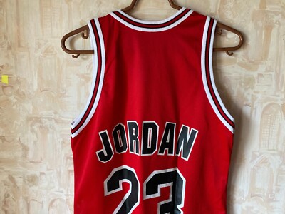 Vintage 90s Champion Chicago Bulls Michael Jordan #23 NBA Jersey