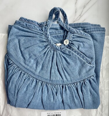 Soor Ploom SP Chambray Birdie Tunic Top Size 3 NWT | eBay