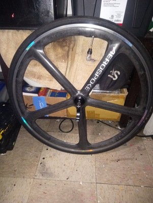 700c Black Front Aerospoke Rim | eBay