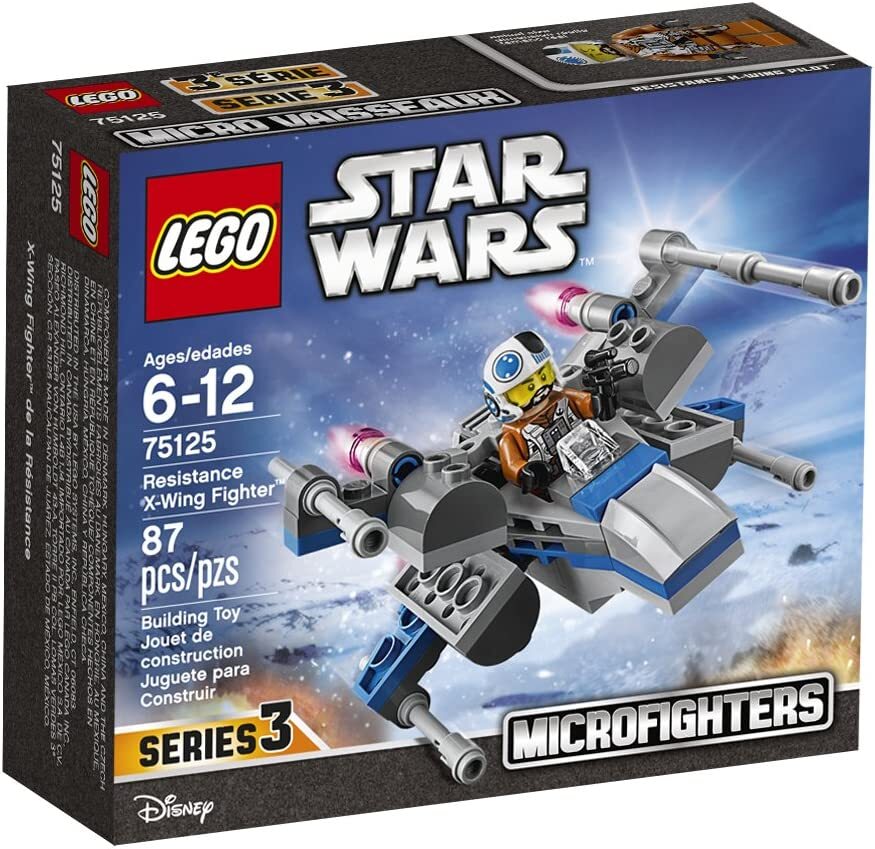 NEW SEALED LEGO 75125 STAR WARS RESISTANCE X-WING FIGHTER SERIES 3
