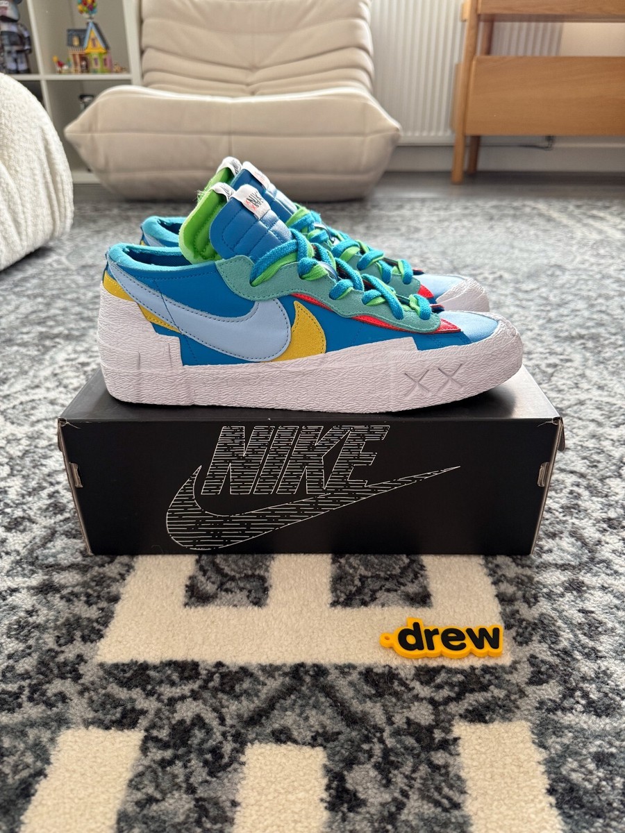 Nike Blazer Low sacai KAWS Neptune Blue UK10.5 | eBay UK