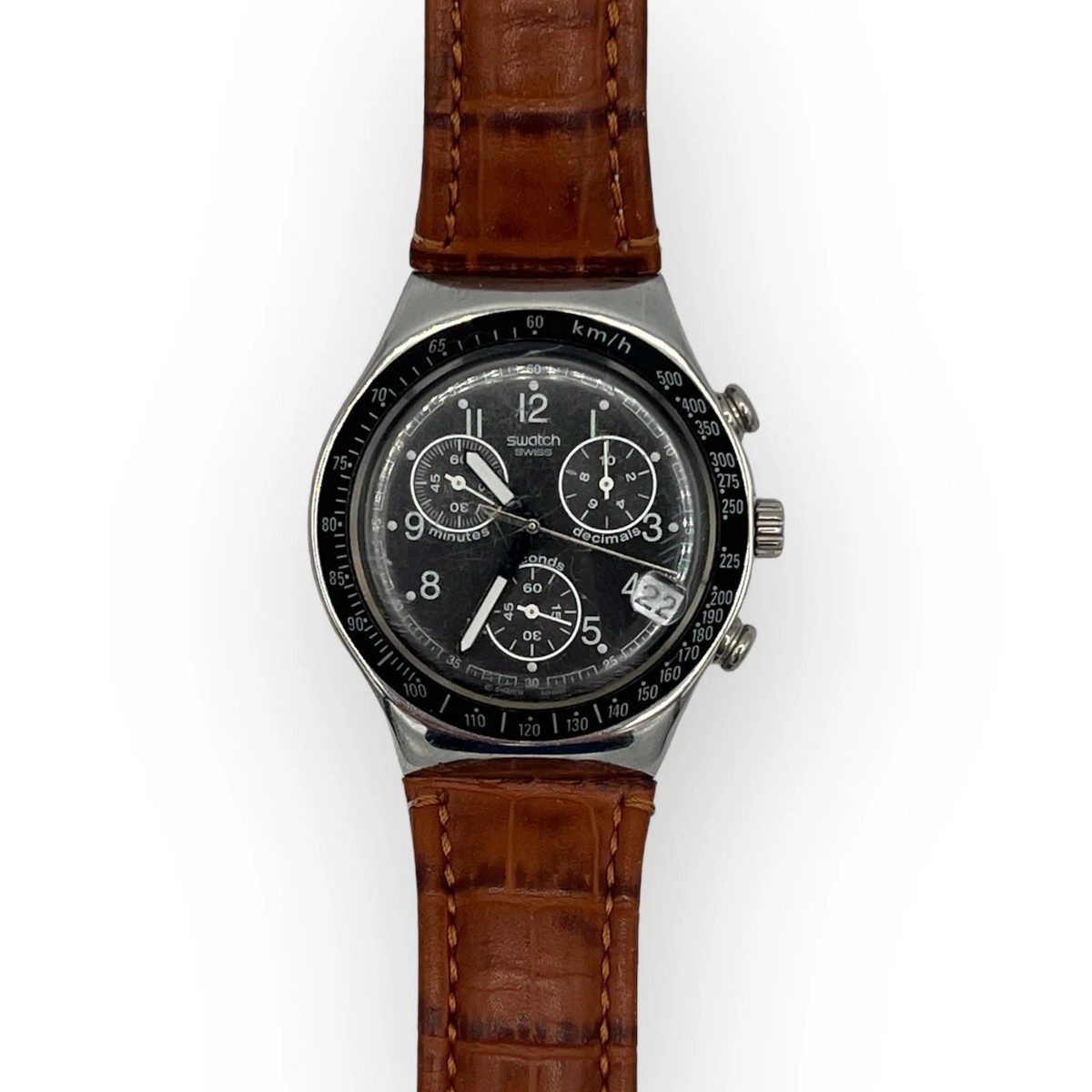 Swatch Watch - Irony Chrono Dark Phoenix (YCS429) - RARE | eBay