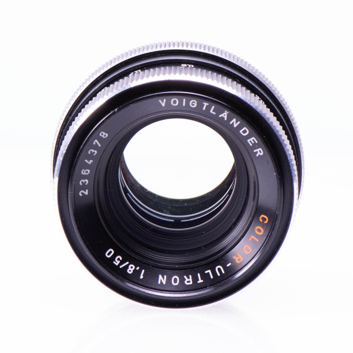 Voigtlander VSL 3-E Camera | Ultron 50mm f1.8 lens | White