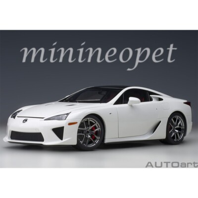 AUTOart LEXUS LFA 1/18 WHITEST WHITE / CARBON BLACK 78851 | eBay