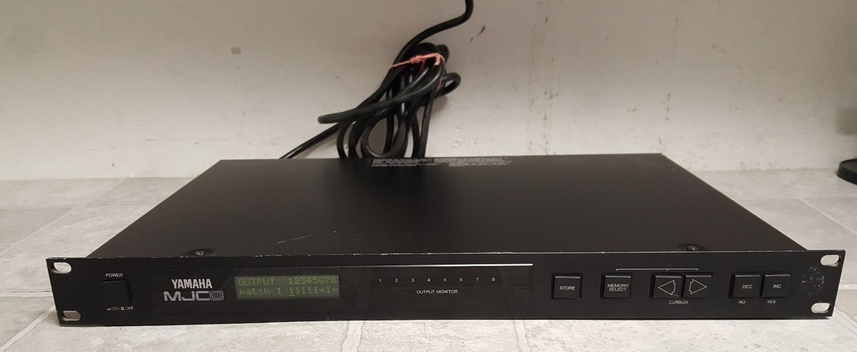Yamaha MJC8 8x8 MIDI Junction Controller WORKS | eBay