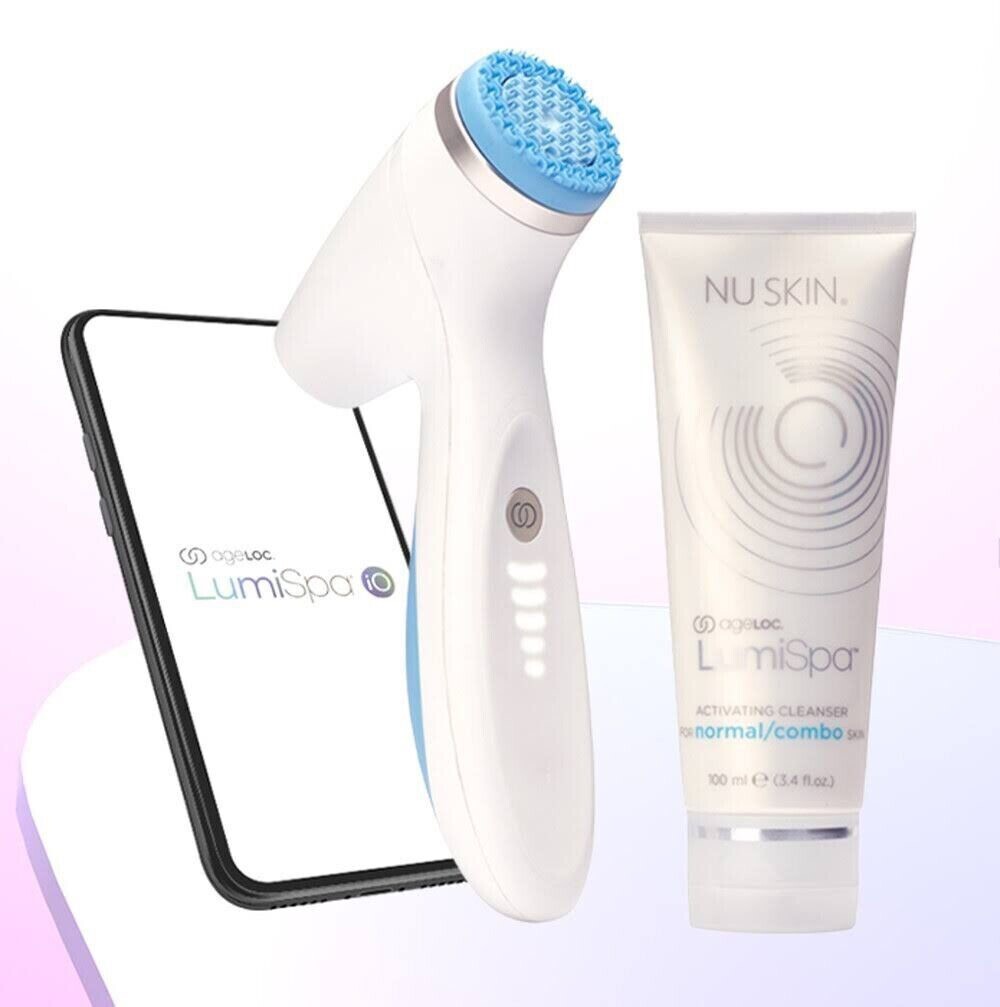 Nuskin Nu Skin ageLOC® LumiSpa® iO Core Kit Device Cleanser Normal