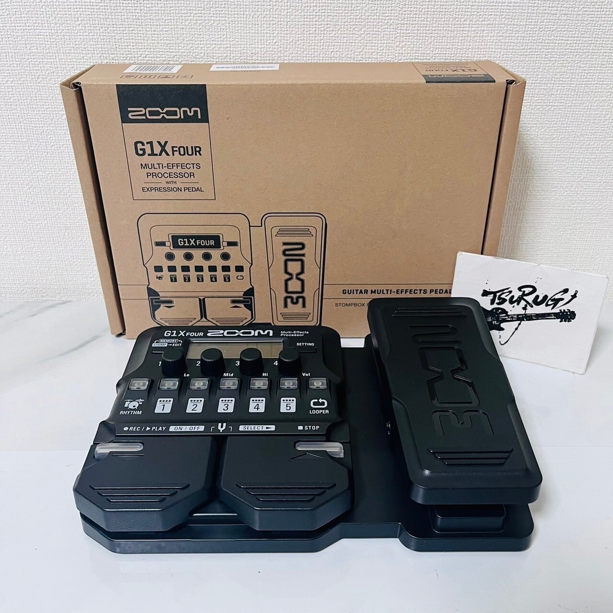 Zoom G1X Four Guitar Multi-Effects Processor With Built-In