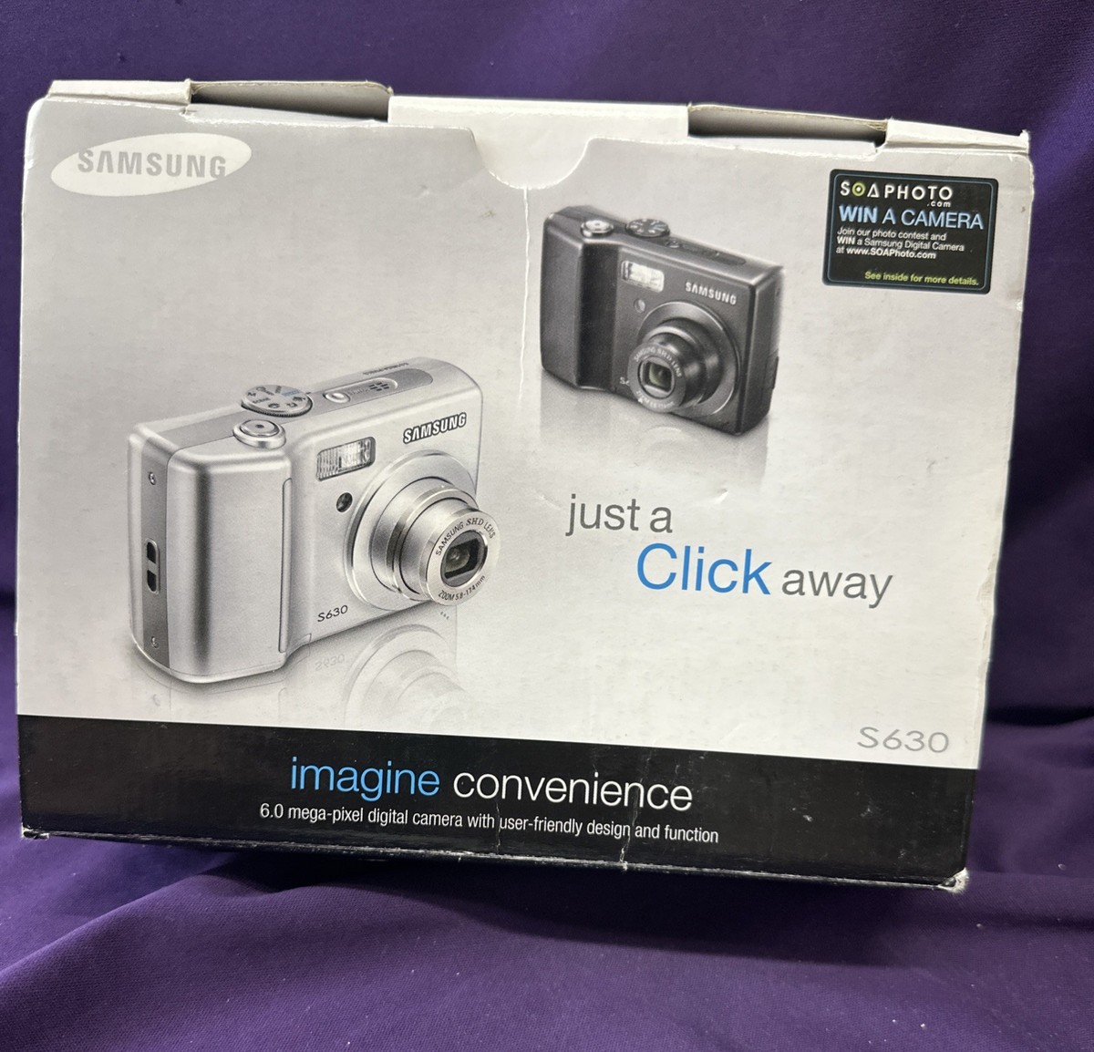 Samsung S630 6.0 amp Digital Camera NEW IN BOX ￼ | eBay