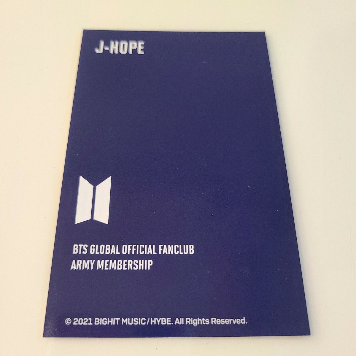 BTS GLOBAL Official Fanclub ARMY Membership Kit 8th Photocard + ID
