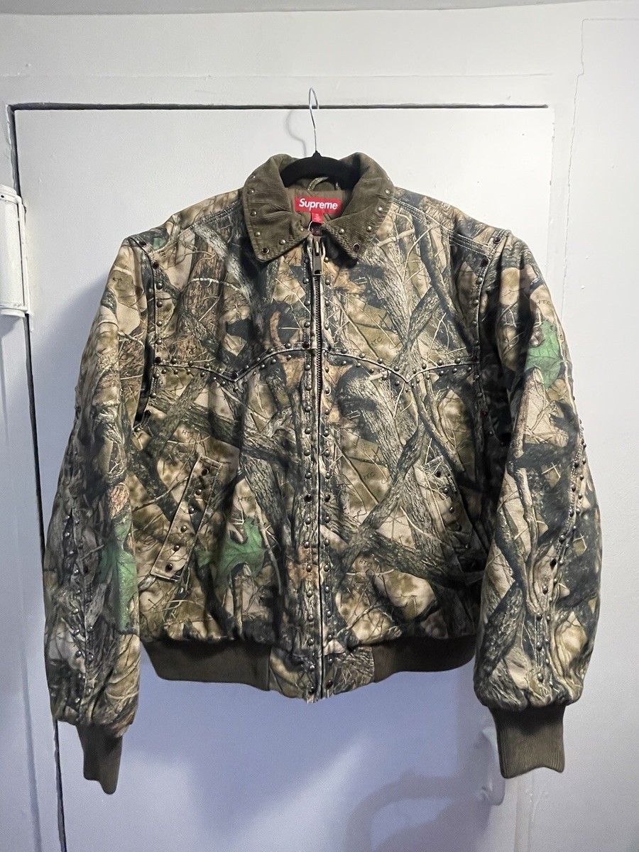 Supreme B.B. Simon Studded Camo Work Jacket Size M | eBay