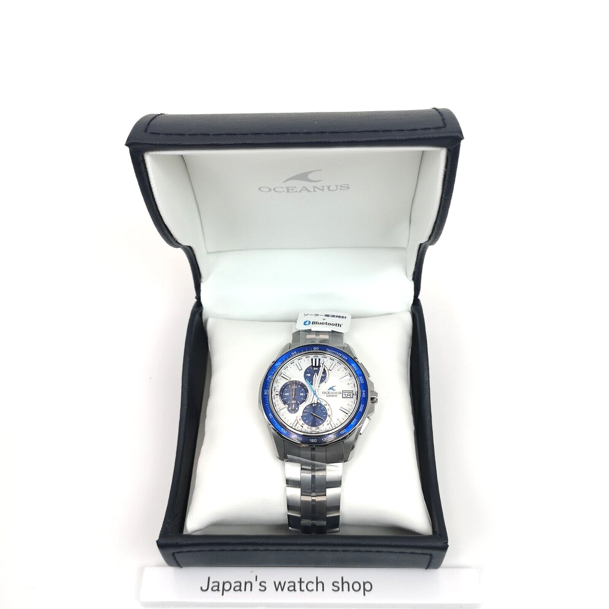 CASIO OCEANUS Manta S7000 Series OCW-S7000D-7AJF Silver Men's