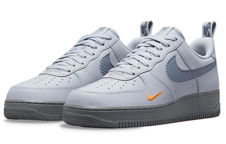 Nike Air Force 1 Low Swoosh Gray - DR0155-001 | eBay