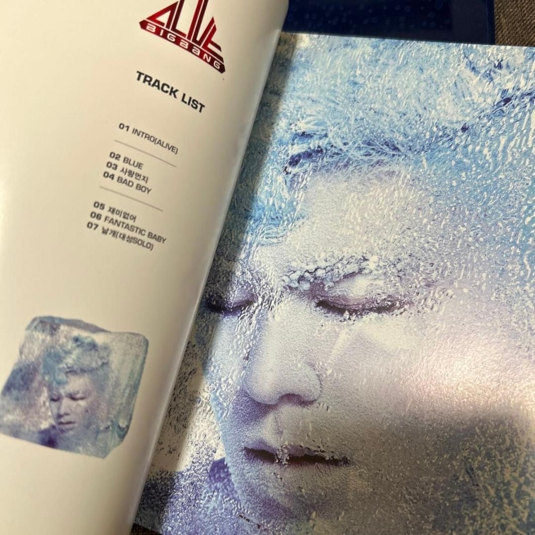 BIGBANG T.O.P ALIVE Album w/ Photocard 2012 K-pop Limited Ver