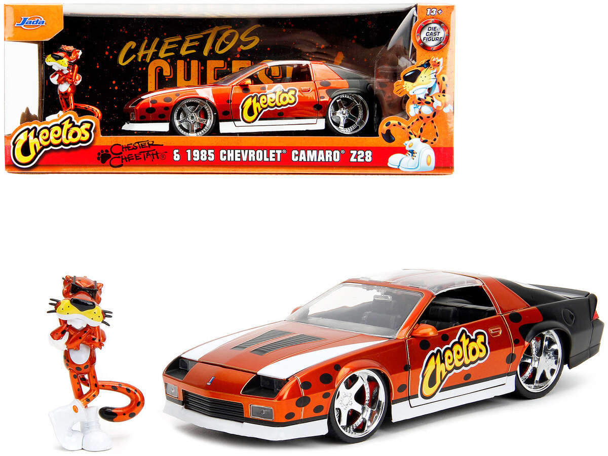 Jada 1985 Chevrolet Camaro Z/28 & Chester Cheetah Figure 