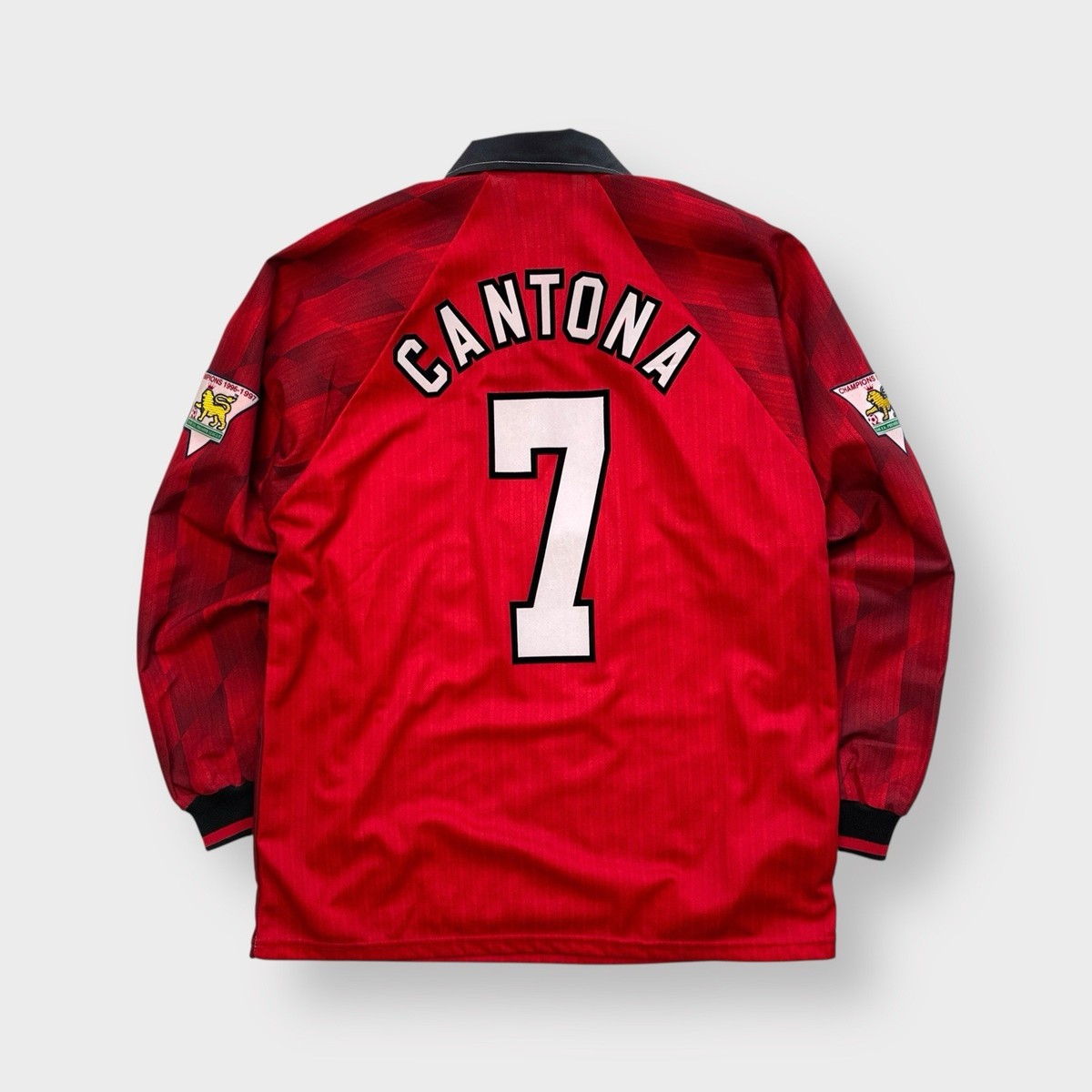 Vtg 1996/1998 LS Umbro Manchester United Cantona Football Jersey