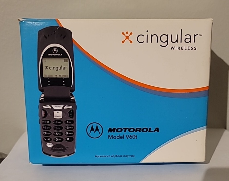 VINTAGE MOTOROLA V60T FLIP PHONE / Cingular | eBay