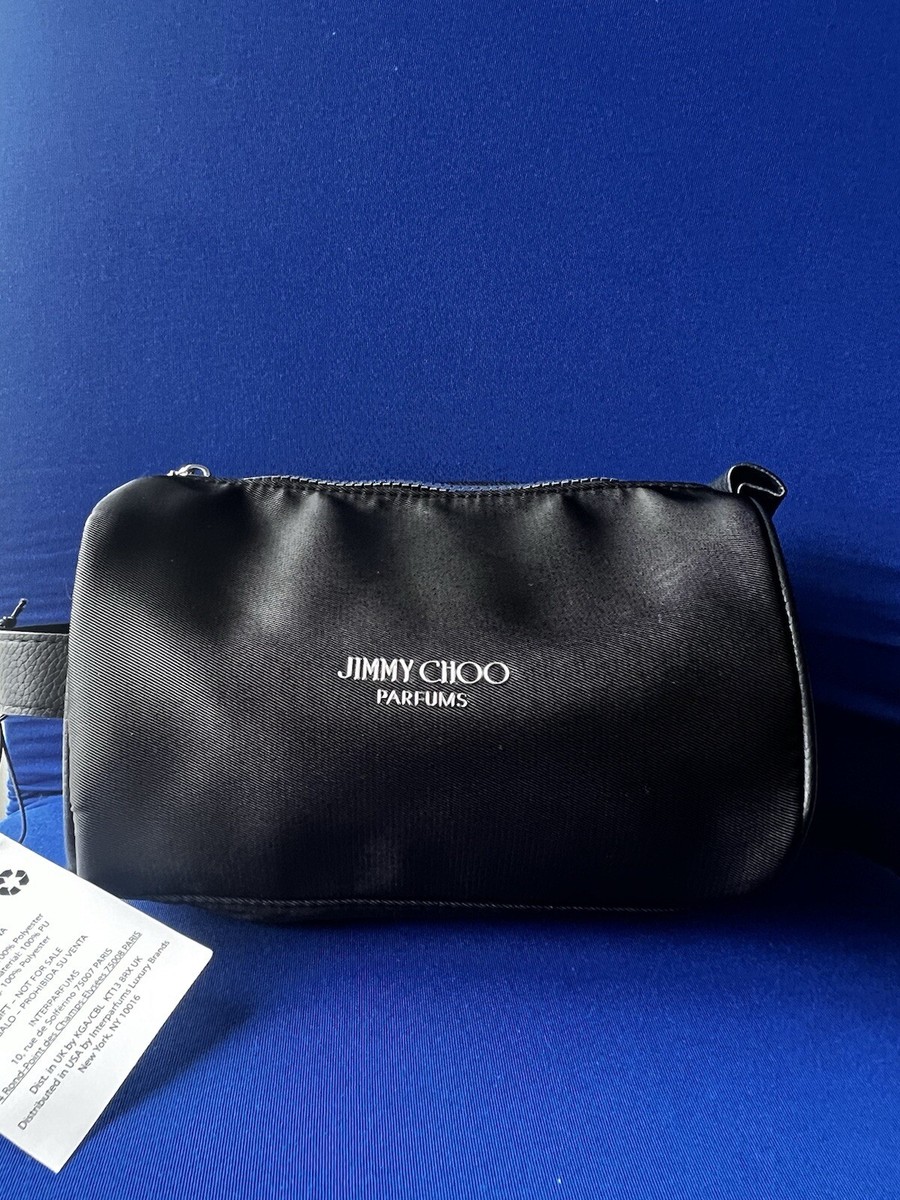 Jimmy Choo Parfums black pouch travel bag/toiletry | eBay