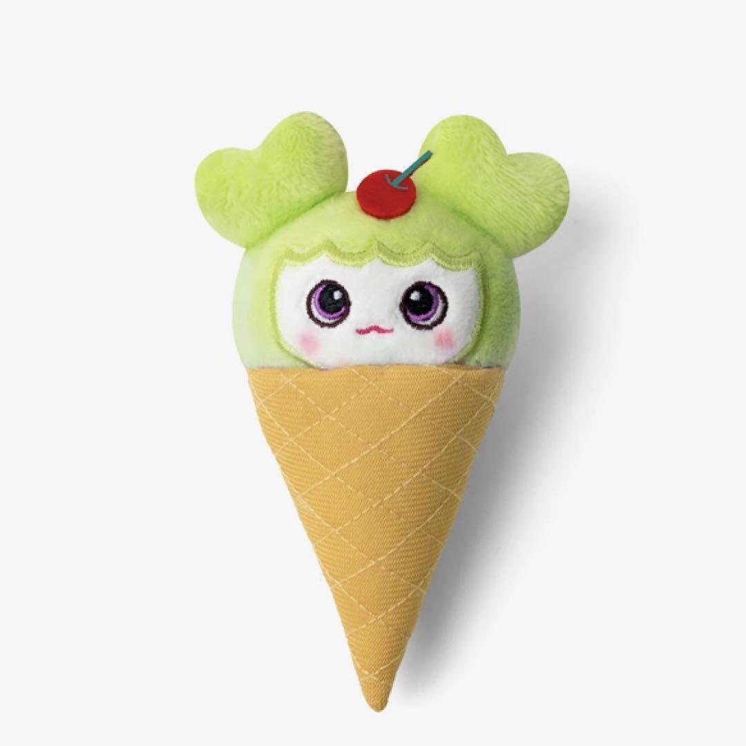 TWICE JYP JAPAN POPUP STORE 2023 OFFICI ICE BADGE LOVELY PLUSH TOY