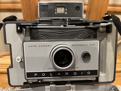 polaroid automatic 230 land camera vintage With Case And