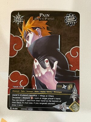 Naruto CCG, Pain (Deva Path), PR-085, VLP, Foil | eBay