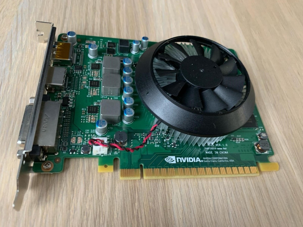 DELL GTX 1050Ti 4GB GDDR5 DP HDMI DVI-D PCIe,NO Power Requires