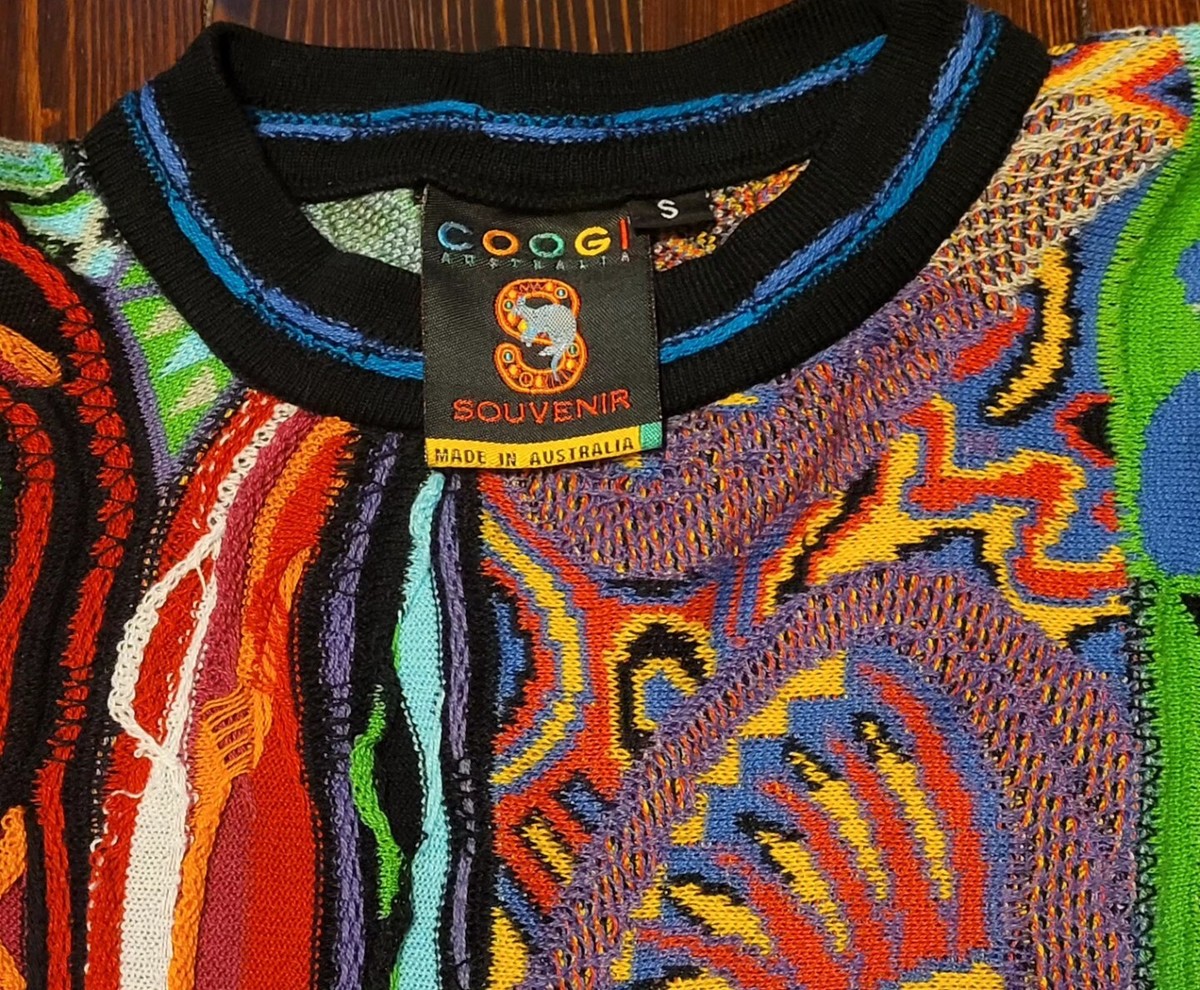 Vibrant Coogi Australia Sweater Tag S Can Fit Med, A True Grail