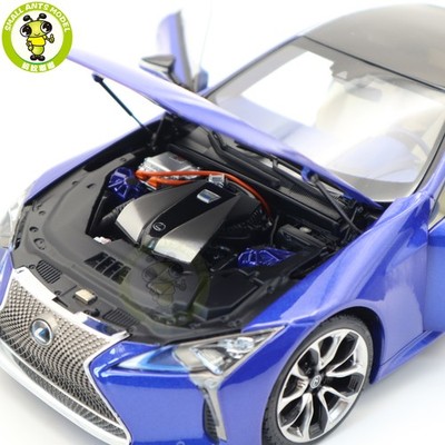 1/18 Toyota Lexus LC LC500h LC500 Sports Racing Car Blue Diecast
