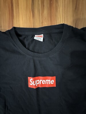 Supreme San Francisco Box Logo Black Tee FW19 (FW19T51) Men's Size