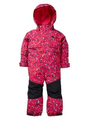 Burton Toddlers' 2L One Piece Kid's Snowsuit, Wildcat Floral, 2T