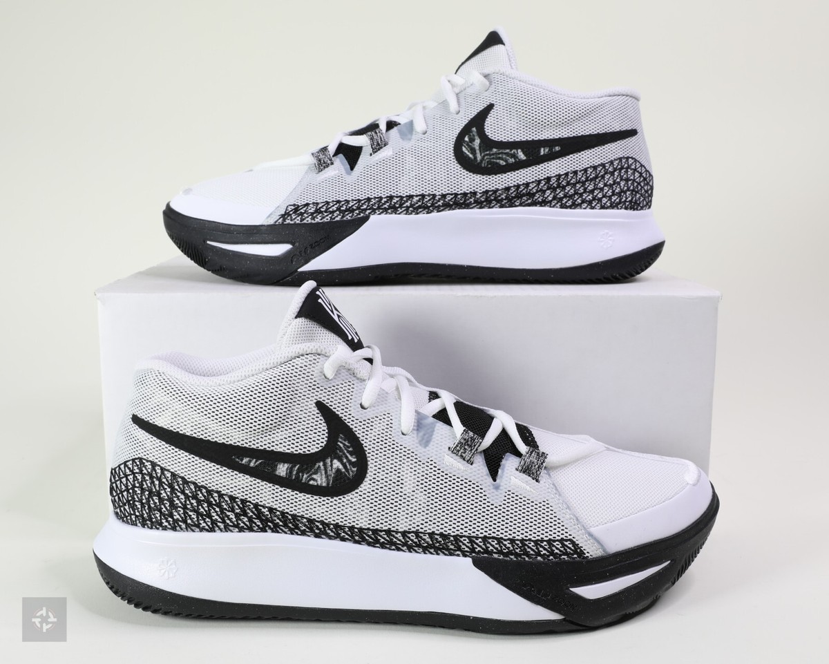Nike Kyrie Flytrap 6 White Black Athletic Shoes Men's Size 10-11