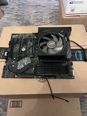 Rog Strix B450-F/ Ryzen 7 3700x/ AMD Wraith Prism Cooler | eBay