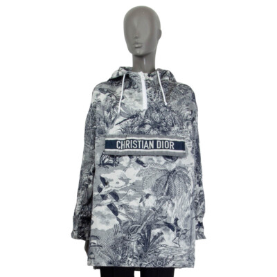 65543 auth CHRISTIAN DIOR blue 2020 TOILE DE JOUY TROPICALIA