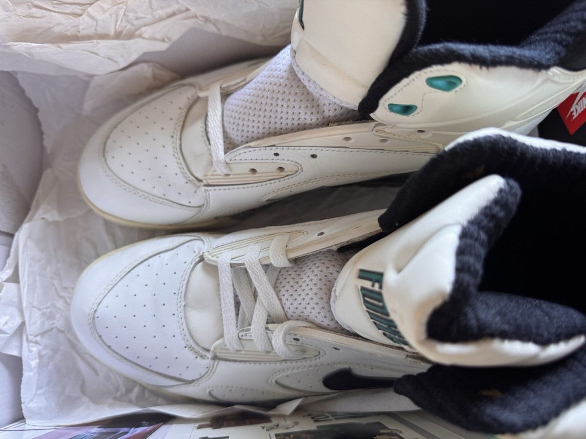 Deadstock 1984 Nike SkyForce High White/Blue 80's Size 9.5 New w