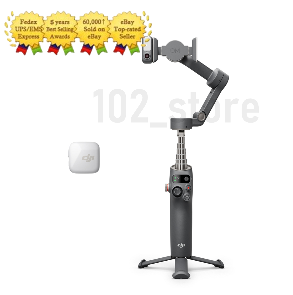 DJI Osmo Mobile 7P Vlog Combo (DJI Mic Mini Transmitter Arctic