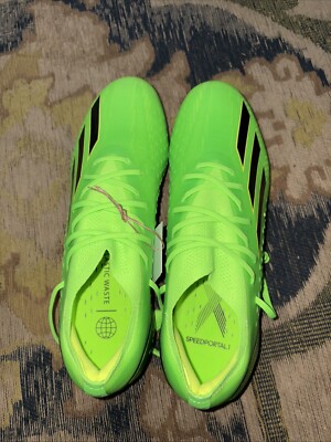 Adidas X Speedportal.1 SG Soccer Shoes, Size 8, Solar Green