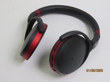 Sennheiser HD 458BT Over-Ear Wireless Headphones - Black/Red for