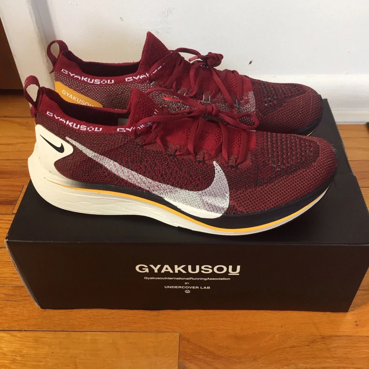 Nike Gyakusou x Zoom VaporFly 4% Flyknit Team Red | eBay