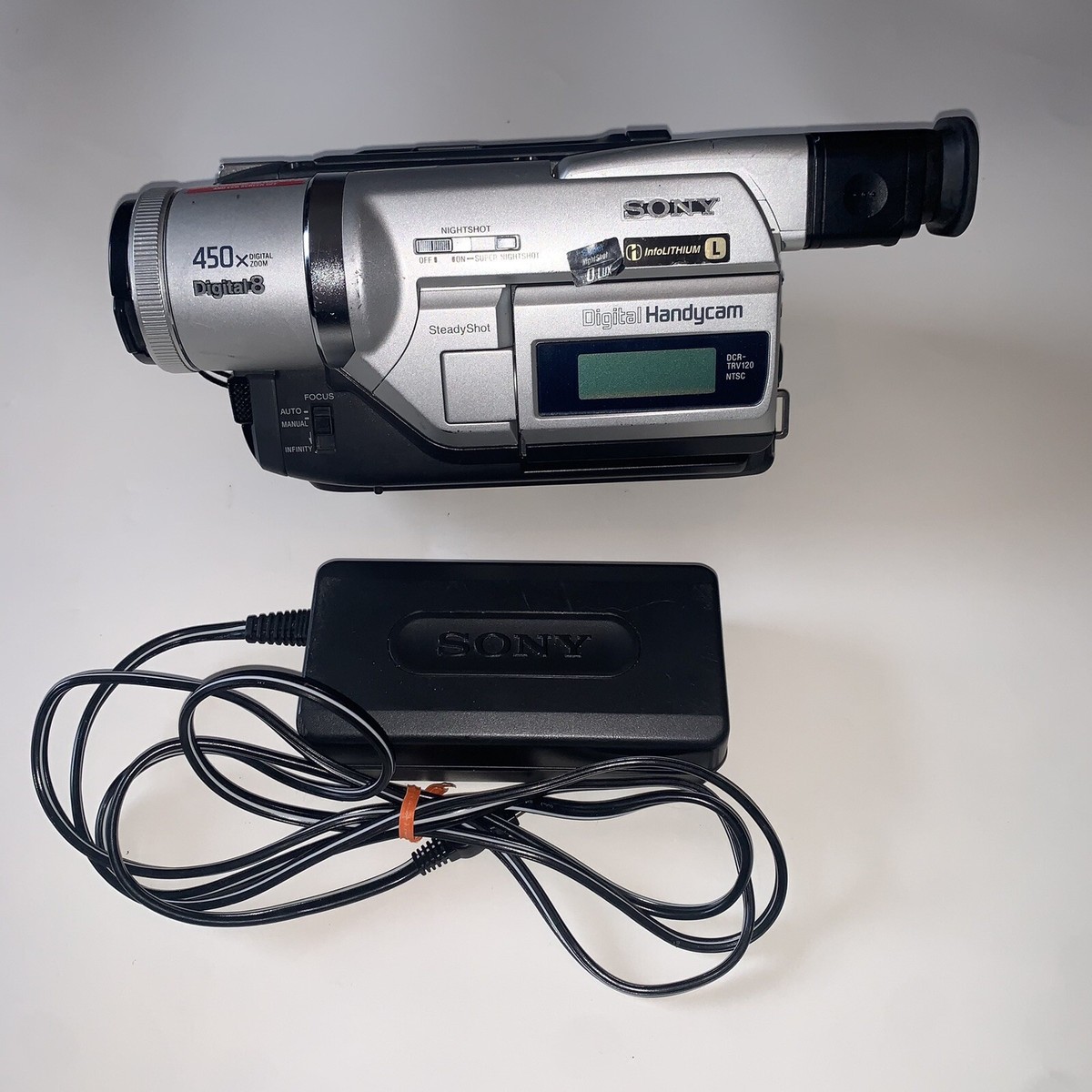 Sony DCR-TRV120 Digital8 Hi8 Video8 Camcorder VCR Video Transfer