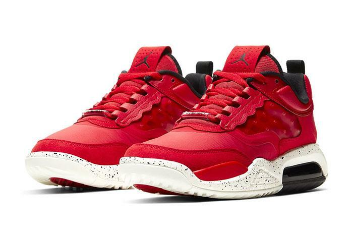 Jordan Max 200 'Fire Red' CD6105-601 Basketball Shoe US Men Size 8