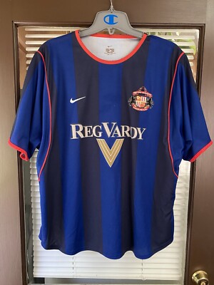 Nike Vintage Sunderland AFC 2001/02 Football Soccer Jersey Third