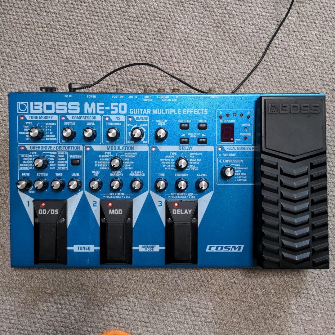 BOSS ME-50 Guitar Multiple Effects Processor Multi Effector Pedal