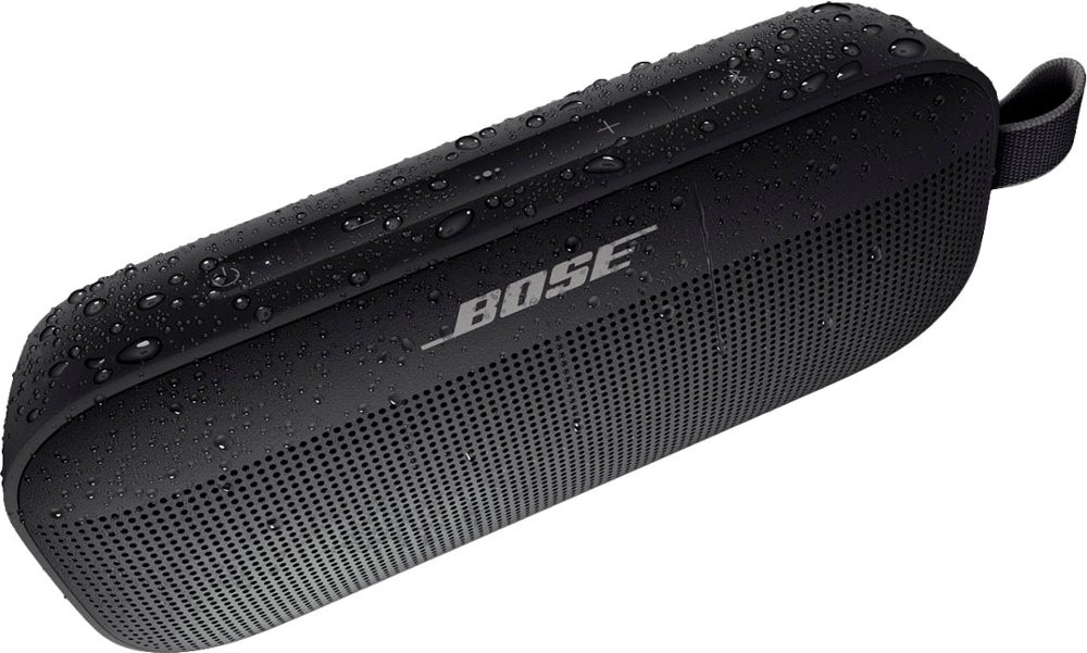 Bose 865983-0100 SoundLink Flex Portable Bluetooth Speaker, Black