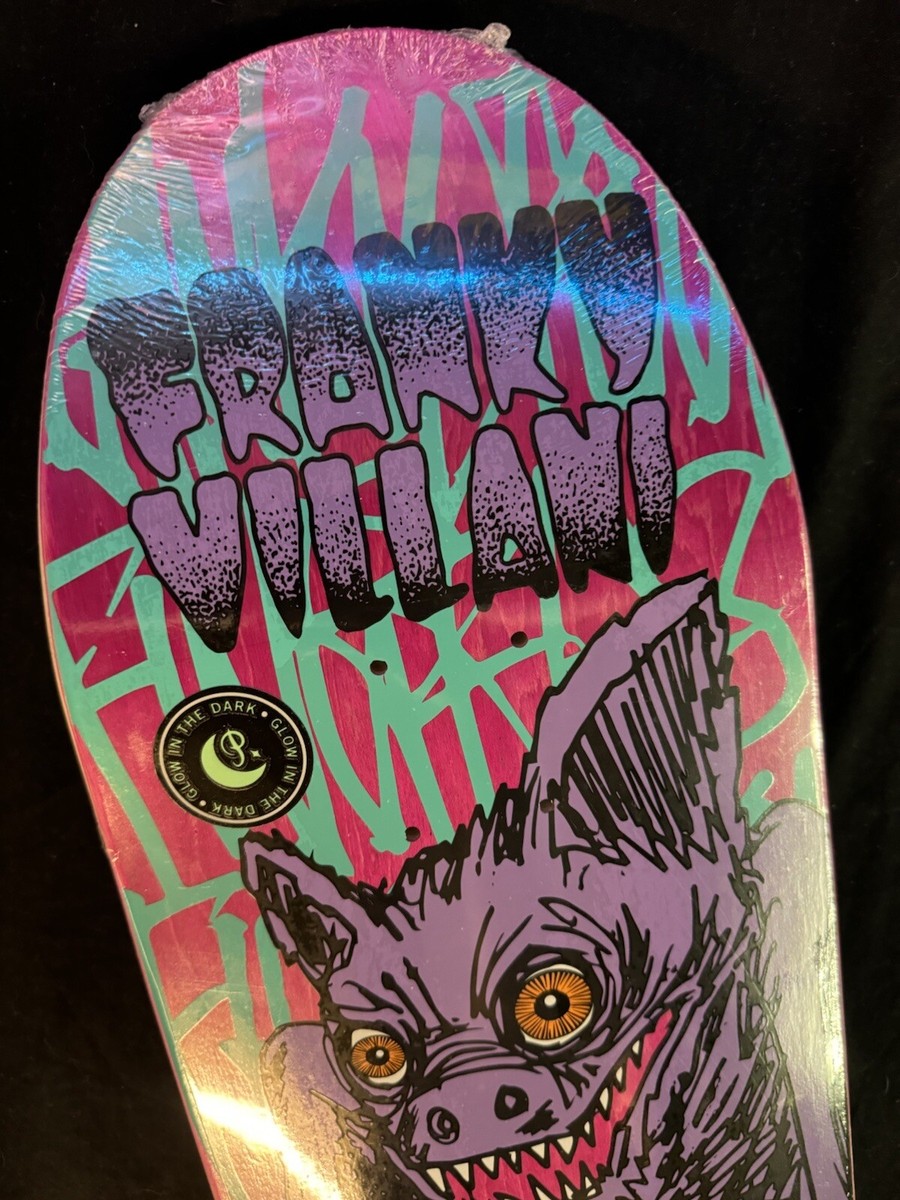 SUPER RARE Franky Villani Bat Primitive Skateboard Deck 9.125 Egg