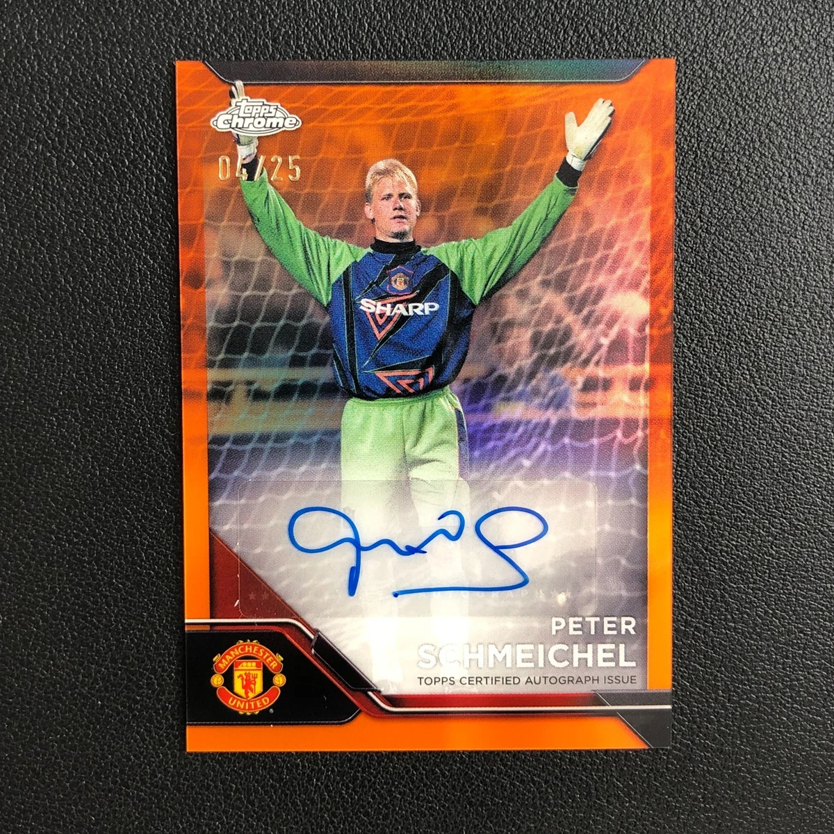 Peter Schmeichel Soccer Sports Trading Cards & Accessories for